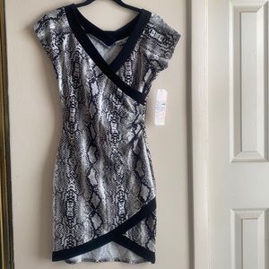 Snakeskin dress